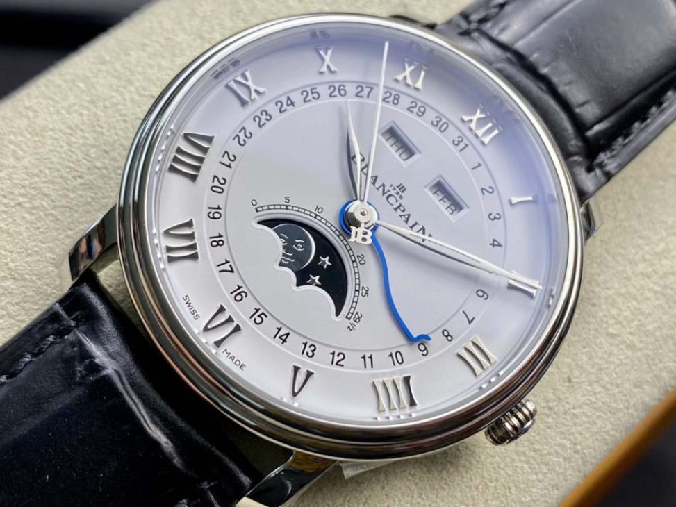 復刻 Blancpain 寶珀 Villeret Quantième Complet 6654 月相錶¥3680 復刻 Blancpain 寶珀 Villeret Quantième Complet 6654 月相錶¥3680